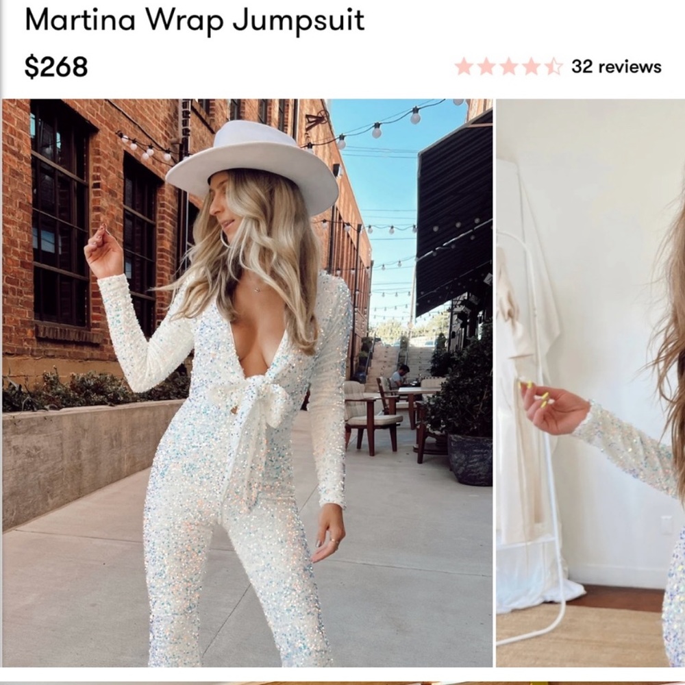 Sequin jumpsuit